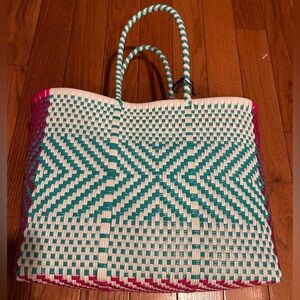 Maria victoria woven bag